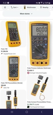 Fluke Process Calibrator Multimeter 789 New In Box