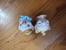 Vintage Anthropomorphic Pig Salt and Pepper Shakers Japan