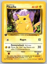 Pikachu [1st Edition] #58 Prices | Pokemon Base Set | Pokemon Cards