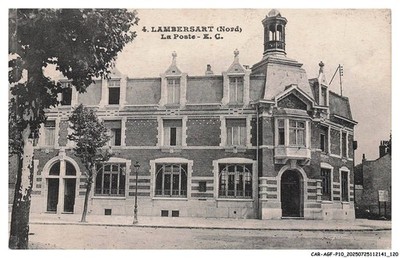 CAR-AGFP10-0622-59 - LAMBERSART - La Poste