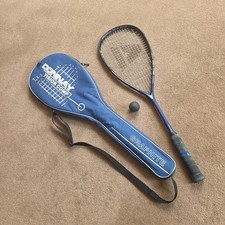 Donnay Vision Comp Graphite Squash Racket With Blue Case And Ball