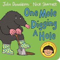 One Mole Digging A Hole | Julia Donaldson | Englisch | Buch | Papp-Bilderbuch