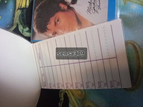 Notizblock Michael Jackson..für Telefonnummer, Adresse.SELTEN.. - Bild 2 von 2