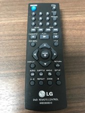 LG DVD Remote Replacement Model AKB336595-10 Very Good