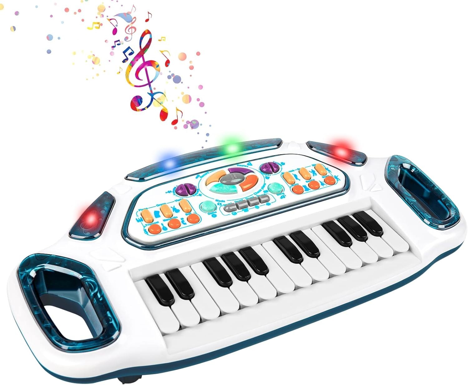 Tastiera Pianoforte Multicolore per Bambini - Incoraggia l'apprendimento della musica nei Bambini 1-6 foto 3