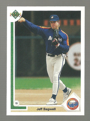 1991 Upper Deck - Jeff Bagwell #755 (RC)