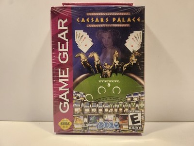 Ceasers Palace Sega Game Gear New Factory Sealed 2000
