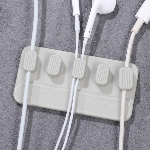 Magnetic Hub Cord Holder for Desk Management Cable Organiser Clip - 第 10/11 張圖片