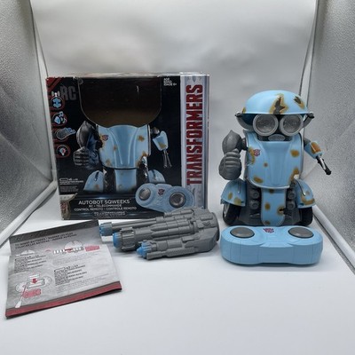 Hasbro Transformers The Last Knight TLK Remote Control RC Autobot Sqweeks WORKS!