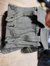 Vintage .308 7.62x51 NATO Canvas Green Cetme Pouch Spanish Double Magazine