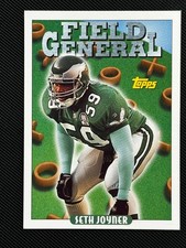1993 Topps Field General #296 Seth Joyner Philadelphia Eagles Football Card