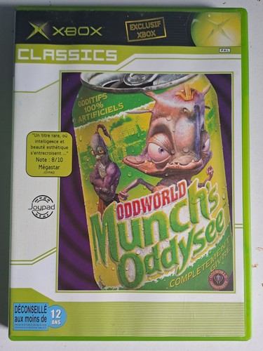 Jeu Xbox Oddworld Munch's Oddysee - Édition Collector - 1ère Génération - Très Bon État