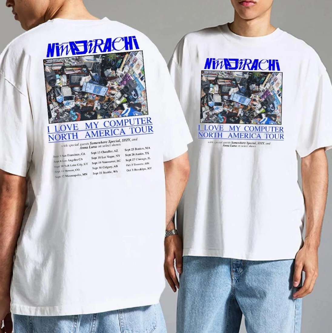 Ninajirachi I Love My Computer North America Tour 2025 T-shirt | eBay