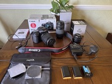 Canon EOS 80D + EF 18-135mm IS NANO USM + 75-300mm f4-5.6 + 50mm f/1.8 STM lens