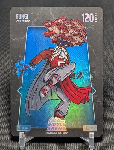 Kawhi Leonard FUNGI Ice Battlefoil 2026 Bo Jackson Battle Arena #BF-200 Clippers