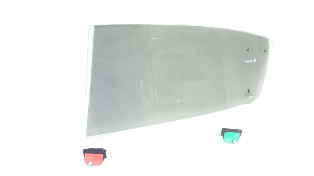 Rear Door Glass Right OEM 2007 Maserati Quattroporte