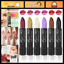 Color Changing Matte Lipstick Set - 6 Shades, Aloe Vera Infused, USA Made