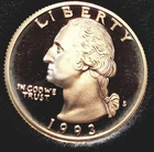 1993-S Gem Proof Silver Washington Quarter - Recent Set Break