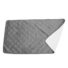 Durable Waterproof Pet Sofa Blanket with Nonslip Base Dark Grey