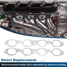 2pcs Manifold Exhaust Gasket Seal for Cadillac for Chevy for GMC for GM 12657093