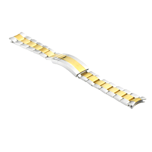 20MM OYSTER WATCH BAND FOR 36MM ROLEX DATEJUST GLIDE LOCK TWO TONE TOP QUALITY - Picture 5 of 8