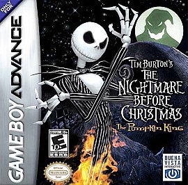 Tim Burton's The Nightmare Before Christmas: The Pumpkin King (Nintendo Game Boy Advance, 2005)