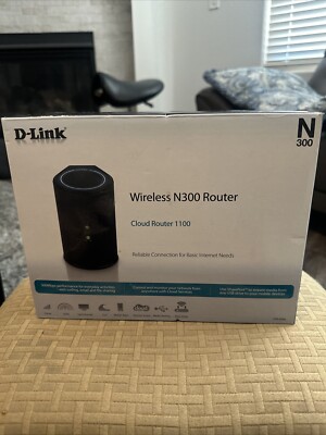 D-Link Cloud Router 1100 300 Mbps 4-Port 10/100 Wireless N Router (DIR-626L) W12