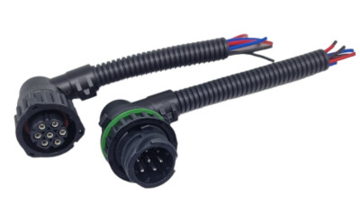 Stecker 7polig Rückleuchte Rücklicht passend für Scania P G R T VW Crafter #F6+