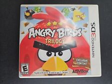 Angry Birds Trilogy (Nintendo 3DS) Complete w/ Manual Tested Working