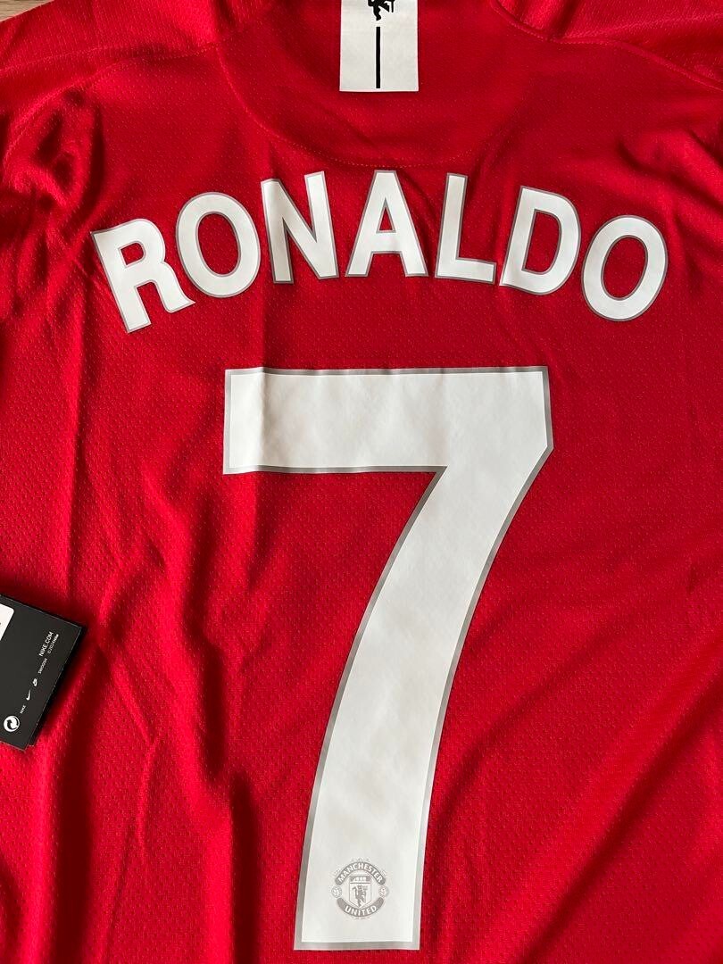 激レア　マンチェスター・ユナイテッド 08/09 RONALDO ユニフォーム マンチェスターユナイテッド(Manchester United)08-09 A