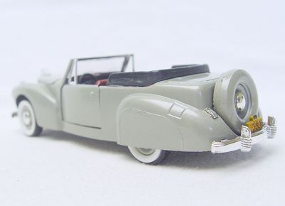 Rio Italy 1:43 LINCOLN CONTINENTAL OPEN CABRIOLET 1941 Model Car