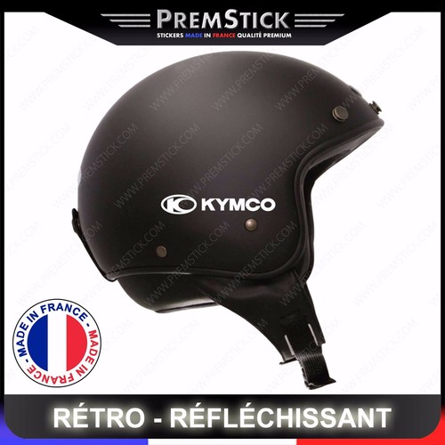 Kit 4 Adesivi Retro Rifrangente Kymco ref1; Casco Motocicletta Autoadesivo  | eBay