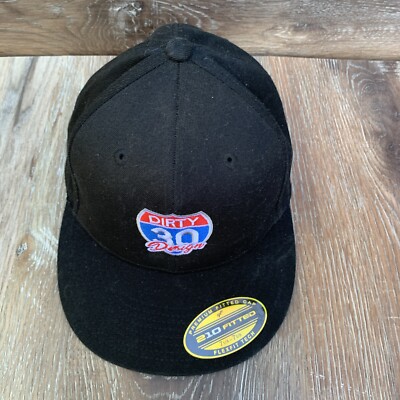 Original Flexfit Flatbill Hat Premium  Cap 210 Dirty 30 Flat Bill Cap