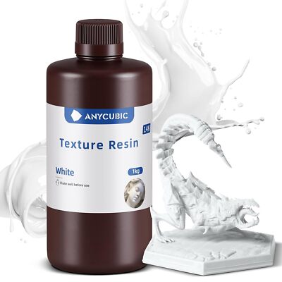 ANYCUBIC 14K Texture Resin, UV 405nm Hochpräzises 3D Drucker Resin Geruchsarm