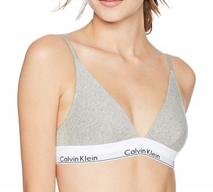 modern cotton triangle bra calvin klein