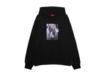 Sweat à capuche Supreme Kate Moss noir - Photo 1/3