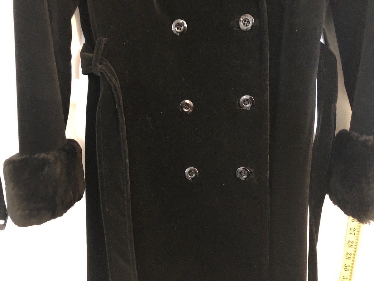 Neiman Marcus Drizzle Trench Coat Jacket Vtg Union Made Petite 