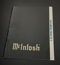 Vintage Original McIntosh C30, Manual, NEW