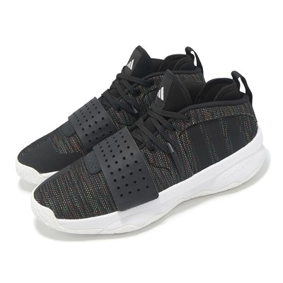 adidas Dame 8 EXTPLY Damian Lillard Grey Black White Men Basketball Shoes IG8084
