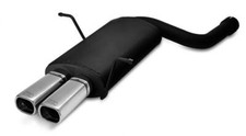 Endschalldämpfer Auspuff BMW 3er E46 Kombi 328i 1998/2005 - 2x80x65mm