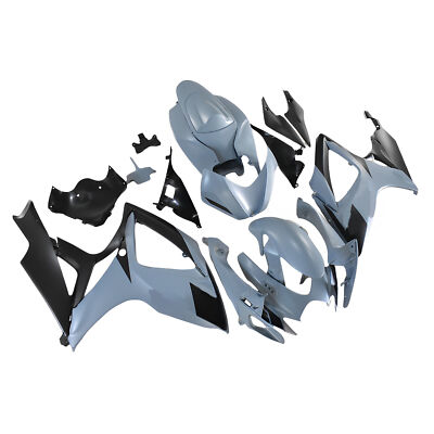 Motor Bodywork for Suzuki 2006 2007 GSXR600 GSXR750 K6 Grey Black Fairings