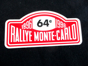 AUTOCOLLANT STICKER ADESIVO RALLYE MONTE CARLO 2007 EUR 3,73 - FR