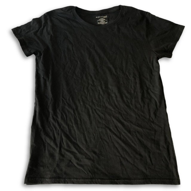 Gold Toe Premier Mens T Shirt Black Medium Crew Neck Short Sleeve for sale online