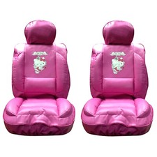 Hello Kitty Car Seat Covers Premium Faux Leather Limited Edition Sanrio Product