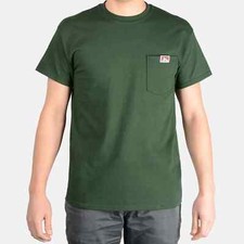 Ben Davis Short Sleeve Pocket T-Shirt Hunter Green Men's SMALL BRAND NEW W/ TAG