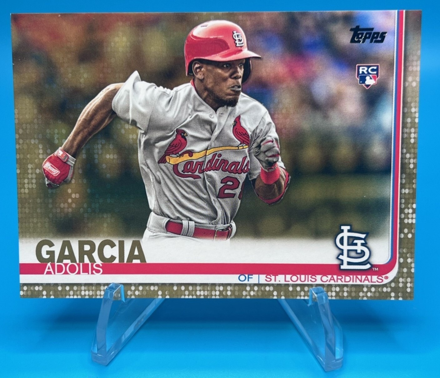 ADOLIS GARCIA ROOKIE GOLD SP /2019 2019 TOPPS #227 CARDINALS RANGERS ALCS MVP RC