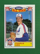 1985 Topps Baseball 1984 All-Star Game Commemorative Set Glossy #10 Charlie Lea