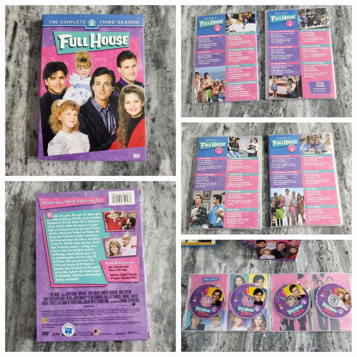 Full House Dvd Complete Series - Season 1 to 8 DVDs | eBay
