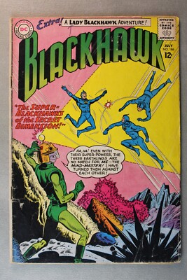 Blackhawk #186 ~ 7/1963 ~ ''The Super-Blackhawks of the Secret Dimension!'' reader