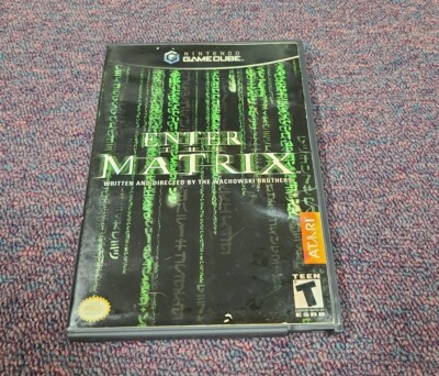 Enter the Matrix (GameCube) Tested & Works Well! (UPC Error/Misprint!) W/2 Discs